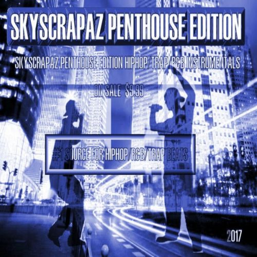 Skyscrapaz Instrumentals - Skyscrapaz Hiphop Instrumentals Penthouse Edition,  Beattape Cover Art