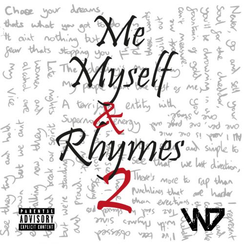 Warren-D - Me, Myself & Rhymes Volume.2,  Mixtape Cover Art